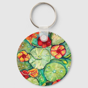 Nasturtium Water Fantasy Sleutelhanger