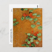 Nasturtiums by Gustave Caillebotte Briefkaart (Voorkant / Achterkant)