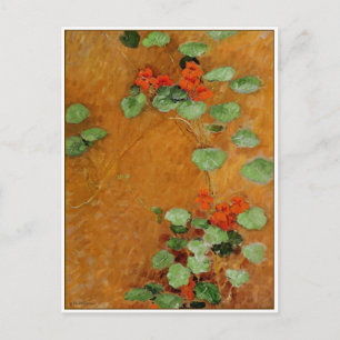 Nasturtiums by Gustave Caillebotte Briefkaart