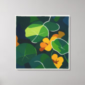 Nasturtiums - Grande toile (Recto)
