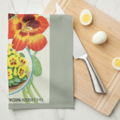 Nasturtiums van 1906 theedoek (Quarter Fold)