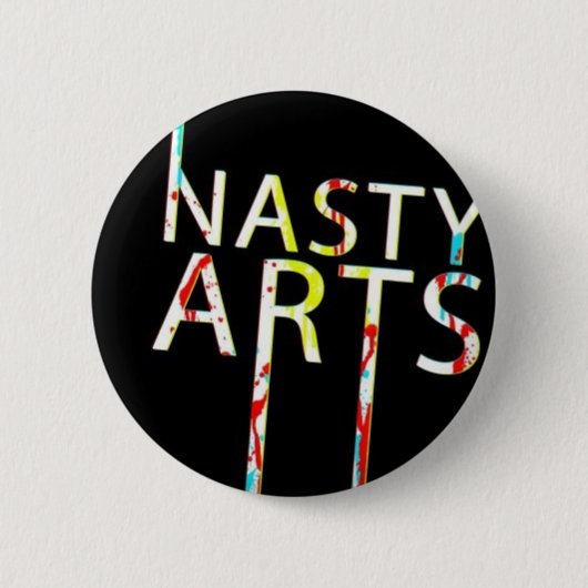 [ NASTY _ ARTS ] BUTTON (Voorkant)