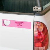 NASTY BOY SNOEP HEART BUMPERSTICKER (Op Truck)