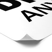 Nasty Choir Director Poster (Hoek)