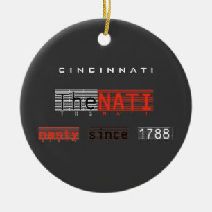 Nasty NATI (Cincinnati) Ornament