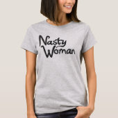 NASTY VROUW T-SHIRT (Voorkant)