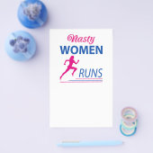 Nasty vrouwen lopen flyer (Enkel)