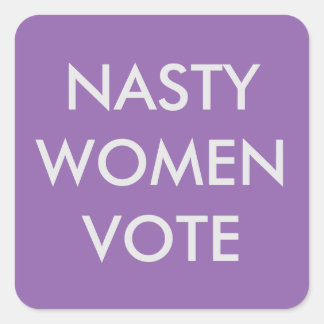 Nasty Vrouwen Stemmen Sticker
