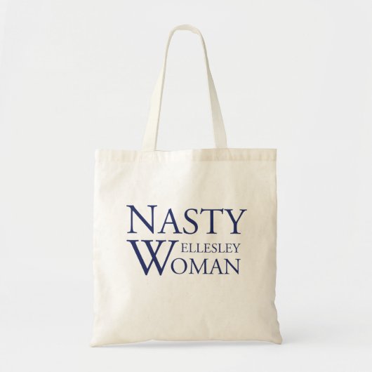 Nasty Wellesley Woman Canvas tas (Voorkant)