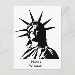 Nasty Woman Briefkaart