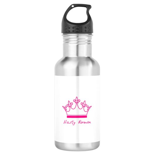 Nasty Woman Water Bottle Waterfles (Voorkant)