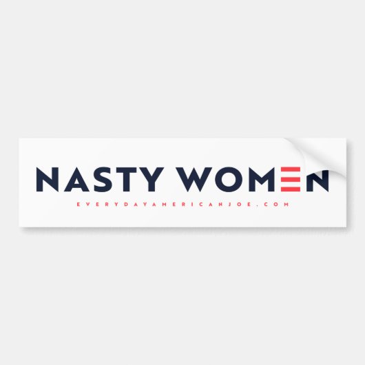 Nasty Women - Biden Harris 2020 Bumper Sticker (Devant)