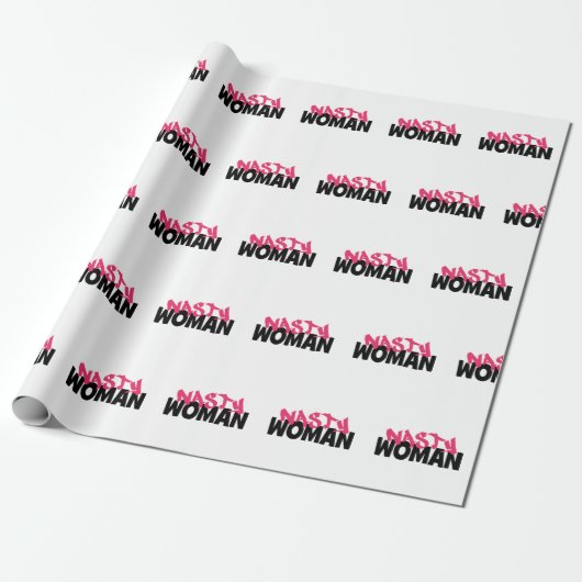 Nasty Women Cadeaupapier (Uitgerold)
