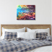 Nat 022 canvas afdruk (Insitu (Slaapkamer))