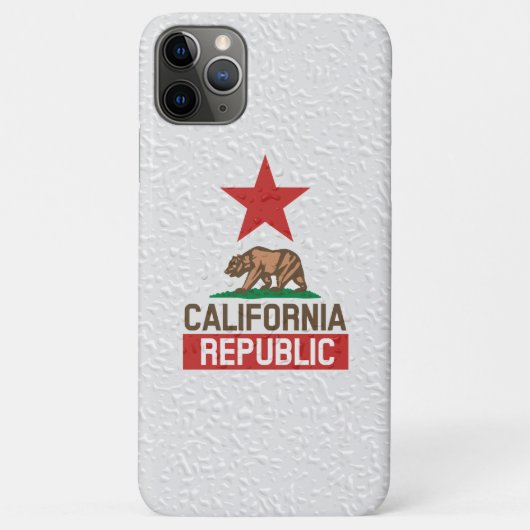 Nat California Republic Decor iPhone Case (Achterkant)