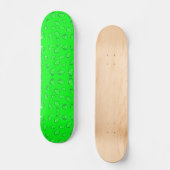 nat groen skateboard (Voorkant)