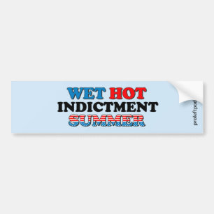 Nat Heet Aanklacht Zomer Bumpersticker