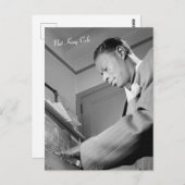 Nat King Cole Briefkaart (Voorkant / Achterkant)