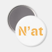 Nat Magneet (Voorkant / Achterkant)