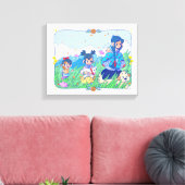 Natali Koromoto Canvas Afdruk (Insitu (Woonkamer))