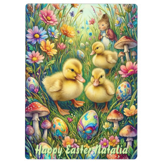 NATALIA ~ HAPPY EASTER ~ EASTER DUCKLINGS ~  KLEMBORD
