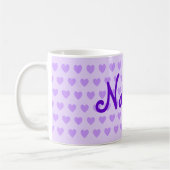 Natalie in het Paars Koffiemok (Links)