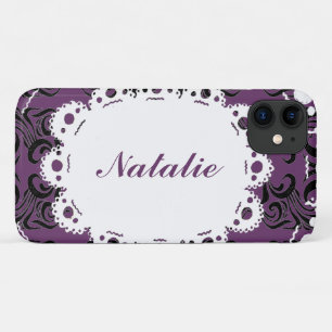 Natalie Lace & Damask Victorian Phone coque iphone