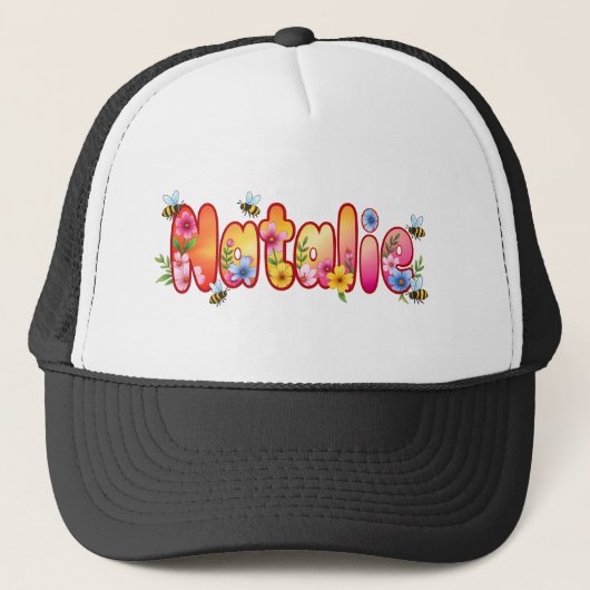 Natalie - personalised hats for her trucker pet (Voorkant)