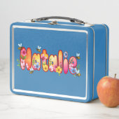 Natalie - Personalized Bee Lunch Box (En situation)