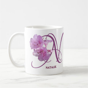  Natalie roze rozenbloemen boho trendy Koffiemok