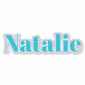 Natalie Sticker (Voorkant)
