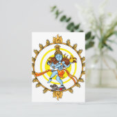 Nataraja Briefkaart (Staand voorkant)