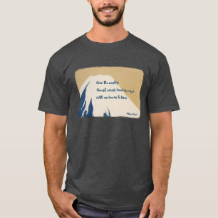 Natassui Soseki Haiku voor de Nationale Dag van de T-shirt