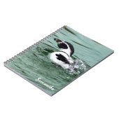 Natation carnet spiral de pingouin Humboldt (Côté gauche)