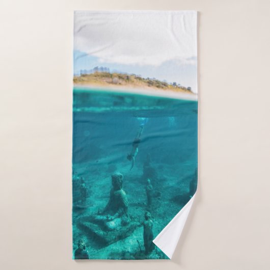 Natation sous-marine (Serviette de bain)