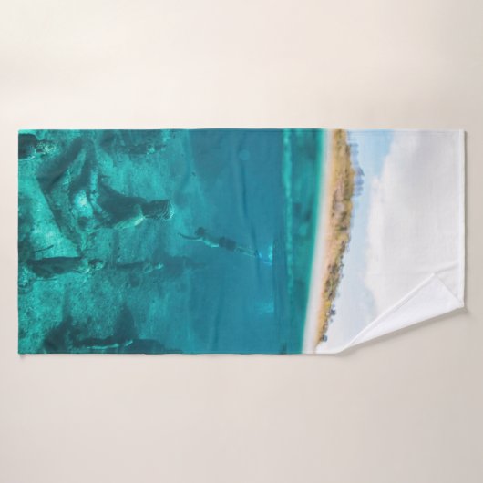 Natation sous-marine (Serviette de bain)