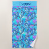Natation Sur Mesure Avec Serviette De Plage Dolphi (Devant)