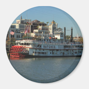 Natchez River Boat in New Orleans Magnet Magneet