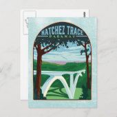 Natchez Trace Parkway Briefkaart (Voorkant / Achterkant)