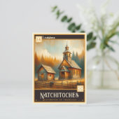 Natchitoches, Louisiana |  Briefkaart (Staand voorkant)