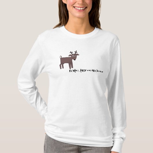 Nate, kleine rendieren t-shirt (Voorkant)