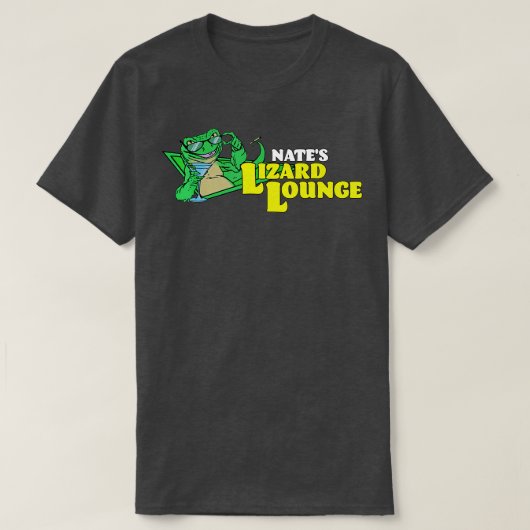 Nates Lizard Lounge T-shirt (Design voorkant)