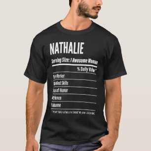 Nathalie Voedingswaarde Portiegrootte Calorieën T-shirt