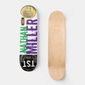 NATHAN E MILLER Skateboard (Voorkant)