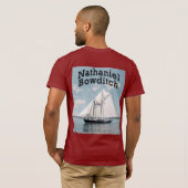 Nathaniel Bowditch T-shirt (Achterkant volledig)