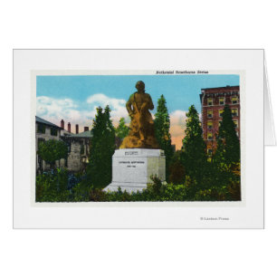 Nathaniel Hawthorne Statue Uitzicht