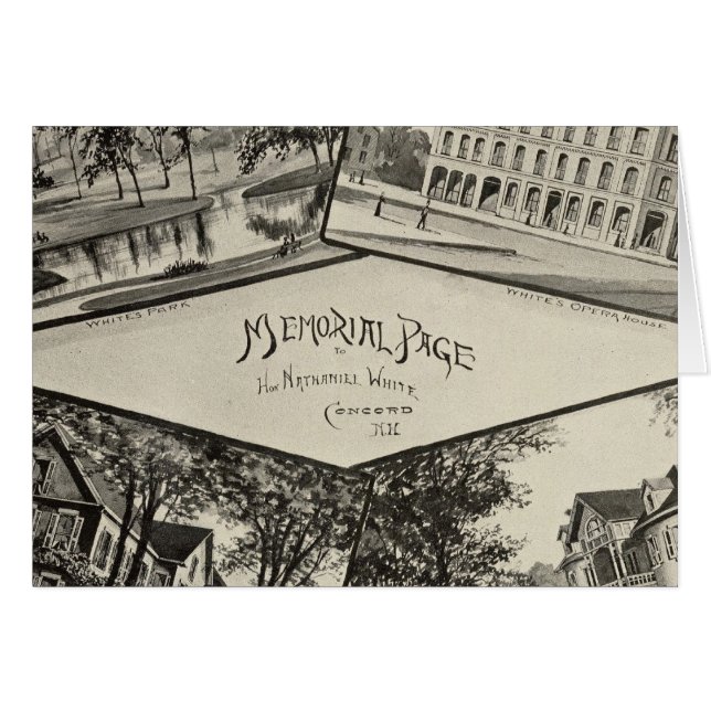 Nathaniel White Memorial (Voorkant Horizontaal)