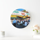 Nathan's Coney Island Clock Grote Klok (Huis)