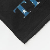 Natie onder God Trump 2024 God Amerikaanse vlag Fleece Deken (Hoek)