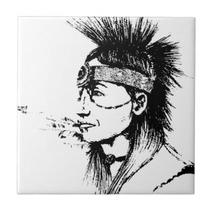 NATIEF AMERIKAANS TEGELTJE